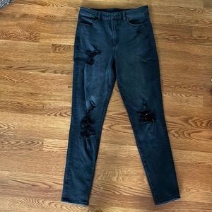 american eagle super stretch skinny jeans